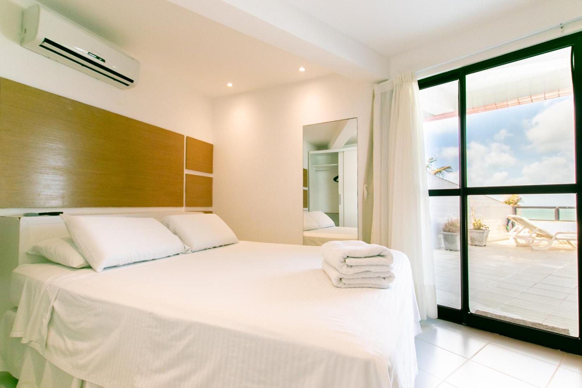 Kings Flat - Apartamentos Com Conforto Beira Mar 纳塔耳 客房 照片